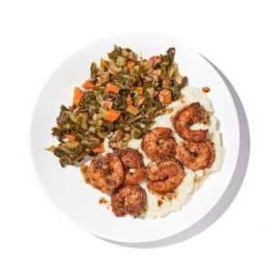 Blackened Shrimp and Grits