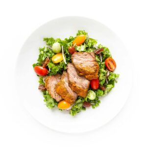 Steak Suya & West African Kale Salad