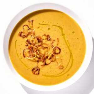 Spiced Winter Squash & Chestnut Soup