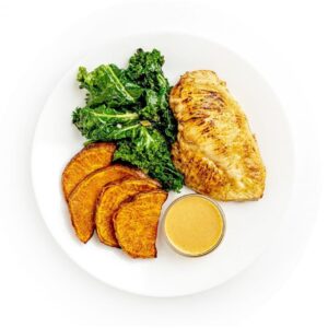 Sheet Pan Chili-Glazed Chicken Breast