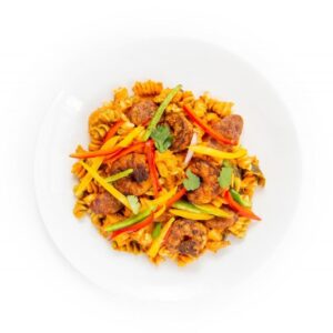 Jambalaya Pasta & Creamy Creole Sauce